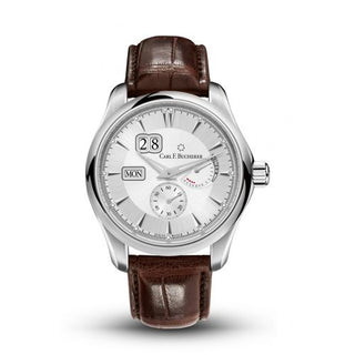 Carl F. Bucherer - 00.10912.08.13.01  Manero PowerReserve Stainless Steel / Silver