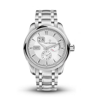 Carl F. Bucherer - 00.10912.08.13.21  Manero PowerReserve Stainless Steel / Silver / Bracelet