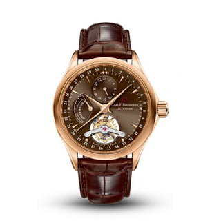 Carl F. Bucherer - 00.10918.03.93.01  Manero Tourbillon Rose Gold / Brown