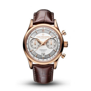 Carl F. Bucherer - 00.10919.03.13.01  Manero Flyback Rose Gold / Silver