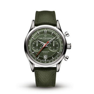 Carl F. Bucherer - 00.10919.08.93.98  Manero Flyback Stainless Steel / Green