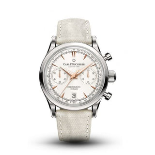 Carl F. Bucherer - 00.10927.08.13.01  Manero Flyback 40 Stainless Steel / White