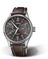 Oris Big Crown ProPilot Calibre 114 Stainless Steel / Grey / Textile (01 114 7746 4063-Set 1 22 72FC)