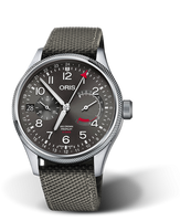 Oris Big Crown ProPilot Calibre 114 Stainless Steel / Grey / Textile (01 114 7746 4063-Set 5 22 17FC)