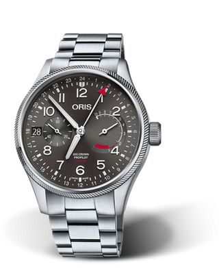 Oris - 01 114 7746 4063-Set 8 22 19  Big Crown ProPilot Calibre 114 Stainless Steel / Grey / Bracelet