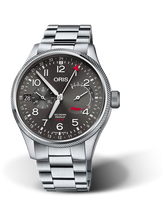 Oris Big Crown ProPilot Calibre 114 Stainless Steel / Black / Bracelet (01 114 7746 4063-Set 8 22 19)