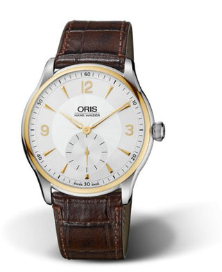 Oris - 01 396 7580 4351-07 5 21 05  Artelier Hand Winding Small Second 40 Stainless Steel - Yellow Gold / Silver