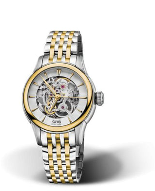 Oris - 01 560 7687 4351-07 8 14 78  Artelier Skeleton 31 Stainless Steel - Yellow Gold / Bracelet