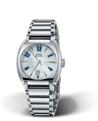 Oris - 01 561 7573 4061-07 8 14 72  Frank Sinatra Lady Date Stainless Steel / Silver / Bracelet