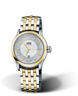 Oris - 01 561 7604 4351-07 8 16 74  Artelier Date 31 Stainless Steel - Yellow Gold / Silver / Bracelet