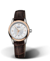 Oris Classic Date Lady 28.5 Stainless Steel - Rose Gold / Silver / Bracelet (01 561 7650 4331-07 5 14 10)