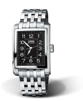 Oris Rectangular Date 30 Stainless Steel / Silver - Roman / Bracelet (01 561 7657 4034-07 8 21 82)