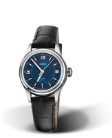 Oris Classic Date Lady 28.5 Stainless Steel - Rose Gold / Blue / Bracelet (01 561 7718 4075-07 5 14 35)