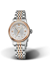 Oris Classic Date Lady 28.5 Stainless Steel - Rose Gold / Silver (01 561 7718 4371-07 8 14 12)