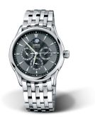 Oris - 01 581 7592 4054-07 8 21 73  Artelier Complication 40 Stainless Steel / Black / Bracelet