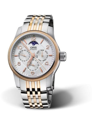 Oris - 01 582 7627 4361-07 8 20 78  Big Crown Complication Stainless Steel - Rose Gold / Silver / Bracelet