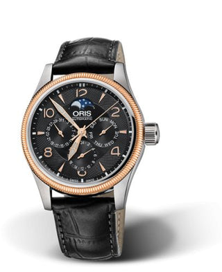 Oris - 01 582 7678 4364-07 5 20 76FC  Big Crown Complication Stainless Steel - Rose Gold / Black