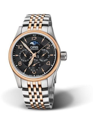 Oris - 01 582 7678 4364-07 8 20 32  Big Crown Complication Stainless Steel - Rose Gold / Black