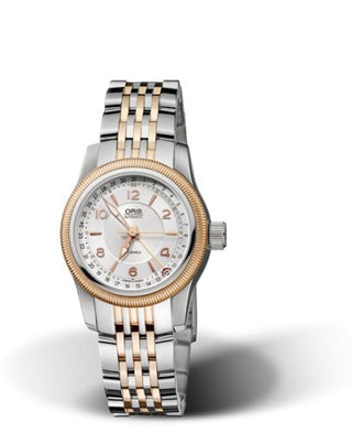 Oris - 01 584 7626 4361-07 8 15 78  Big Crown Pointer Date 30 Stainless Steel - Rose Gold / Silver / Bracelet