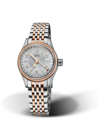 Oris - 01 594 7695 4361-07 8 14 32  Big Crown Pointer Date 29 Stainless Steel - Rose Gold / Silver / Bracelet