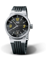 Oris WilliamsF1 Team Skeleton Engine Date 42 Stainless Steel / Rubber (01 635 7560 4142-07 4 25 01)