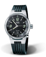 Oris WilliamsF1 Team Day Date 40.5 Stainless Steel / Blue / Rubber (01 635 7560 4164-07 4 25 01)