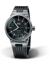 Oris WilliamsF1 Team Day Date 40.5 Stainless Steel / Black - Blue / Rubber (01 635 7586 7184-Set)