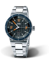 Oris WilliamsF1 Team Day Date 40.5 Stainless Steel / Black - Yellow / Bracelet (01 635 7595 4194-07 8 25 01)