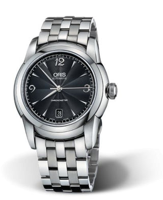 Oris - 01 637 7544 4064-07 8 21 71  Artelier Chronometer Date 40.5 Stainless Steel / Black / Bracelet