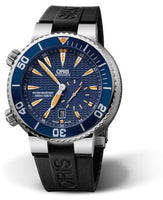 Oris Divers Date Stainless Steel / Blue / Rubber (01 643 7609 8585-Set RS)