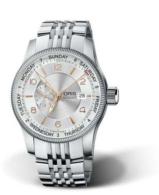 Oris - 01 645 7629 4061-07 8 22 76  Big Crown Small Second Pointer Day Stainless Steel / Silver / Bracelet