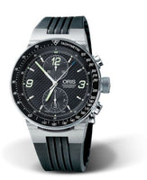 Oris WilliamsF1 Team Day Date 40.5 PVD / Black / Rubber (01 673 7563 4184-07 4 27 01)