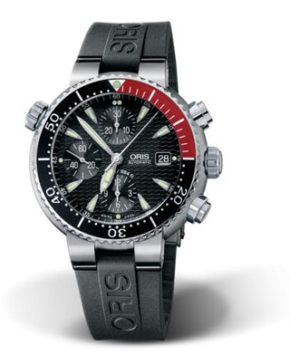 Oris - 01 674 7542 7154-07 4 24 34TEB  Divers Titan Chronograph / Rubber