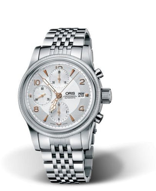 Oris - 01 674 7567 4061-07 8 21 61  Big Crown Chronograph Stainless Steel / Silver / Bracelet