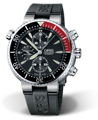 Oris - 01 674 7599 7154-07 4 24 34TEB  Divers Titan Chronograph 47 / Rubber