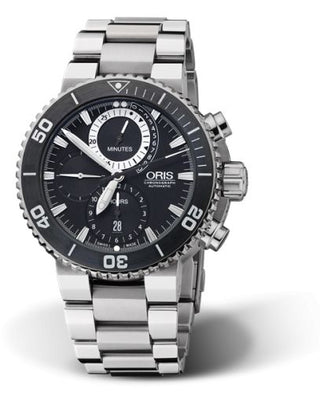 Oris - 01 674 7655 7184-Set  Aquis Carlos Coste Chronograph Limited Edition - Cenote Series