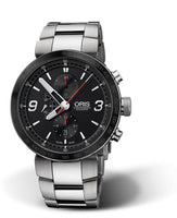 Oris TT1 Chronograph Stainless Steel - Ceramic / Black / Rubber (01 674 7659 4174-07 8 25 10)