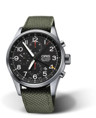 Oris - 01 677 7699 4164-07 5 22 14FC  Big Crown ProPilot Chronograph GMT Stainless Steel / Black