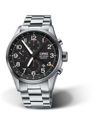 Oris - 01 677 7699 4164-07 8 22 19  Big Crown ProPilot Chronograph GMT Stainless Steel / Black