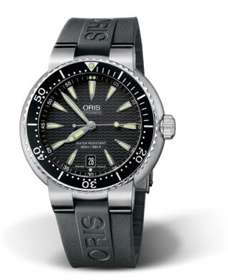 Oris - 01 733 7533 8454-07 4 24 34EB  Divers Date Stainless Steel / Black / Rubber