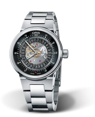 Oris - 01 733 7560 4114-07 8 25 01  WilliamsF1 Team Skeleton Engine Date 40.5 Stainless Steel / Bracelet