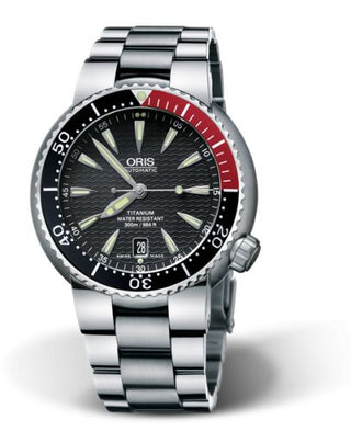 Oris - 01 733 7562 7154-07 8 24 70PEB  Divers Date Titanium / Black / Bracelet