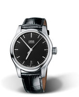 Oris Classic Date 37 Stainless Steel / Black / Bracelet (01 733 7578 4054-07 5 18 11)