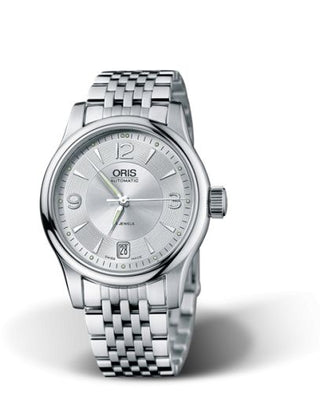 Oris - 01 733 7578 4061-07 8 18 61  Classic Date 37 Stainless Steel / Silver / Bracelet