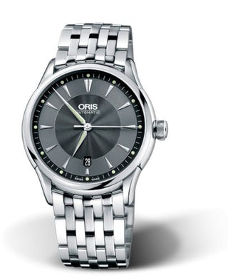 Oris - 01 733 7591 4054-07 8 21 73  Artelier Date 40 Stainless Steel / Black / Bracelet