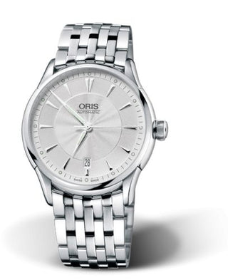 Oris - 01 733 7591 4091-07 8 21 73  Artelier Date 40 Stainless Steel / Silver / Bracelet