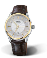 Oris Artelier Alarm Stainless Steel - Rose Gold / Silver / Bracelet (01 733 7591 4351-07 5 21 70FC)