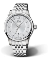 Oris Classic Date 42 Stainless Steel - Rose Gold / Black / Bracelet (01 733 7594 4031-07 8 20 10)