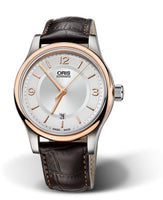 Oris Classic Date 42 Stainless Steel - Rose Gold / Black / Bracelet (01 733 7594 4331-07 5 20 12)