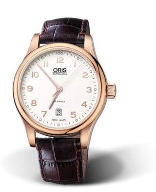 Oris - 01 733 7594 4891-07 6 20 12  Classic Date 42 Rose Gold / Silver